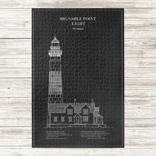 Quebra-cabeça Big Sable Point Lighthouse - Michigan – PD