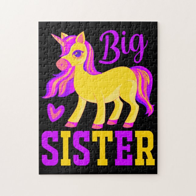 Quebra-cabeça Big Sister Magical Unicorn (Vertical)