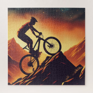Quebra-cabeça Bike Motivacional, Bicicleta, Ciclismo, Esporte, H