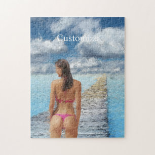 Quebra-cabeça Bikini Girl Thunder_Cove