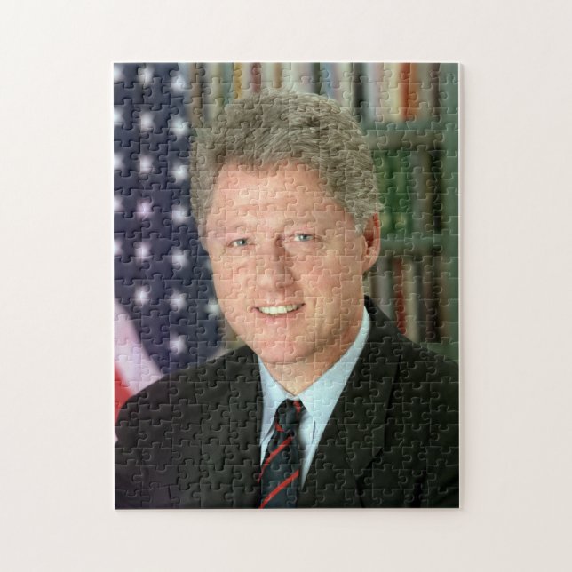 Quebra-cabeça Bill Clinton (Vertical)