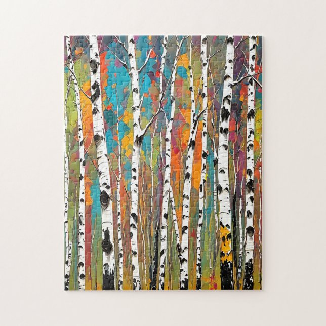 Quebra-cabeça Birch Woods Thunder_Cove (Vertical)
