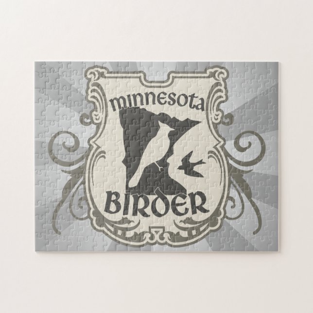 Quebra-cabeça Birder de Minnesota (Horizontal)
