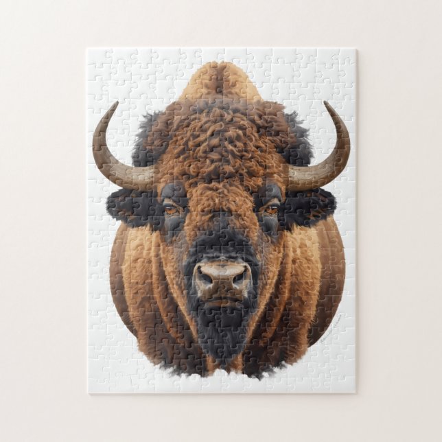 Quebra-cabeça Bisão / Búfalo (Vertical)