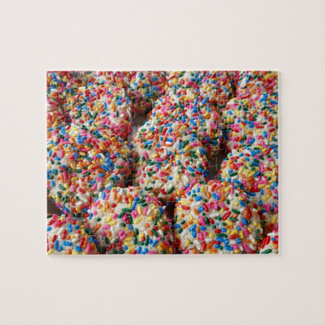 Quebra-cabeça Biscoitos com Confeitos Fotografia de Panificação  (Horizontal)