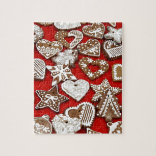 Quebra-cabeça Biscoitos do pão-de-espécie do Natal