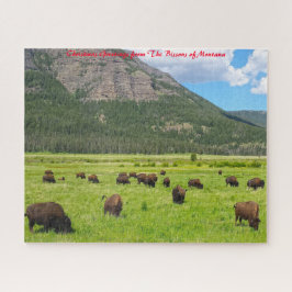 Quebra-cabeça Bisson Montana.Cartões de natal