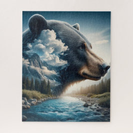 Quebra-cabeça Black Bear Fantasy