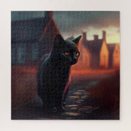 Quebra-cabeça Black Cat