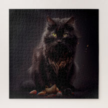Quebra-cabeça Black Cat
