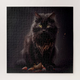 Quebra-cabeça Black Cat