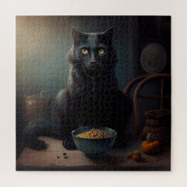 Quebra-cabeça Black Cat