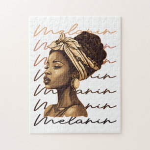 Quebra-cabeça Black History Month African American Black Melanin