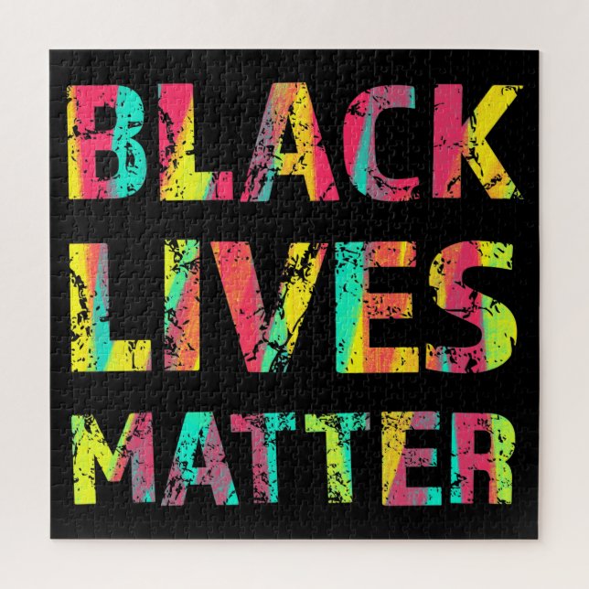 Quebra-cabeça Black Lives Matter Painting 01 Aumenta Editável (Vertical)