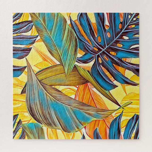 Quebra-cabeça Blätter em Farben (Vertical)