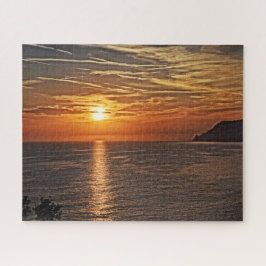 Quebra-cabeça Blaze of Sunset - 16x20 - 520 pcs.