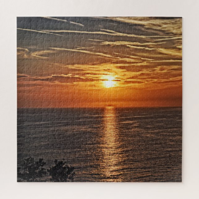 Quebra-cabeça Blaze of Sunset - 20x20 - 676 pcs. (Vertical)