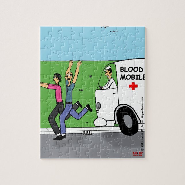 Quebra-cabeça "Bloodmobile" (Vertical)