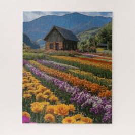 Quebra-cabeça Bloom de Cabina de Montanha