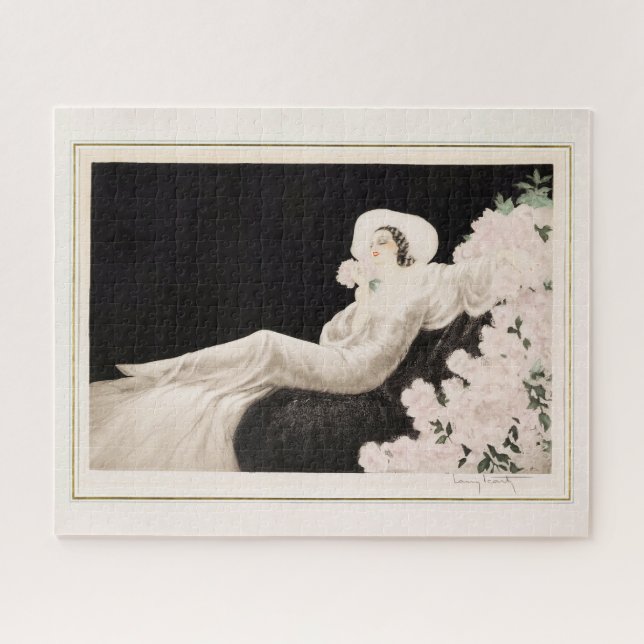 Quebra-cabeça Blossom do amor por Louis Icart (Horizontal)