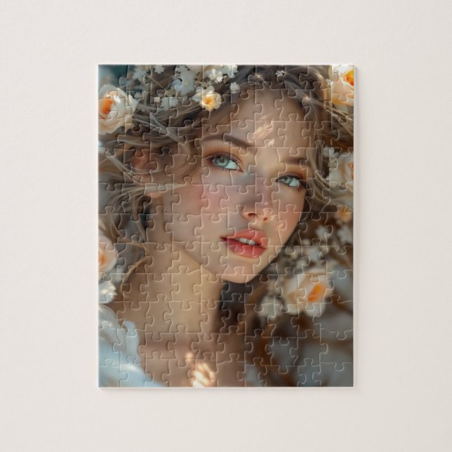 Quebra-cabeça Blossom Seraph - Anjo da Primavera Grace (Vertical)