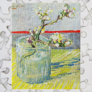 Quebra-cabeça Blossoming Almond Branch por Vincent van Gogh