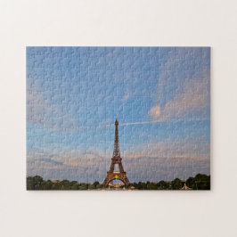 Quebra-cabeça Blue Skies e Eiffel Tower - 11x14 - 252 pcs.