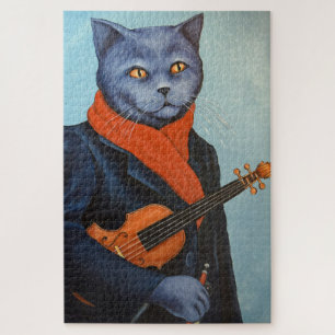 Quebra-cabeça Blues Cat
