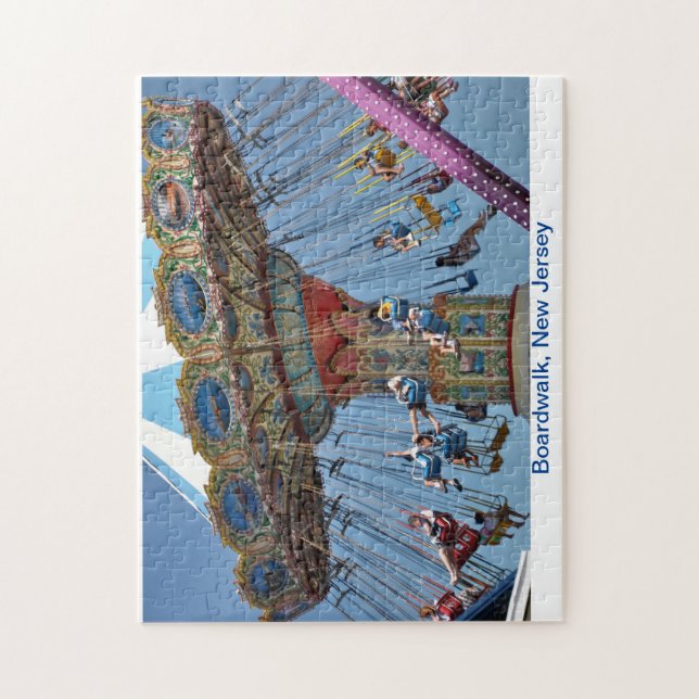 Quebra-cabeça Boardwalk, Nova Jersey (Vertical)