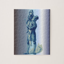 Quebra-cabeça Bob Cratchit que guardara a canção de natal