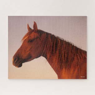 Quebra-cabeça Bob Langrish Chestnut Arab Hormone Sunset