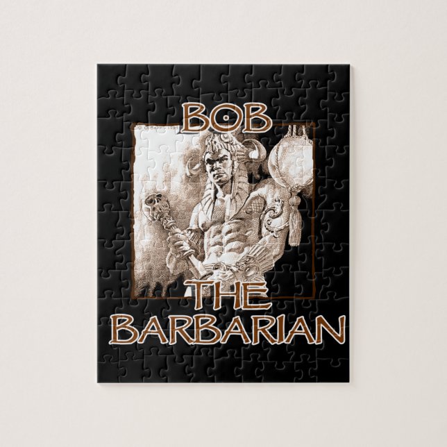 Quebra-cabeça Bob, O Bárbaro (Vertical)