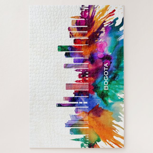 Quebra-cabeça Bogota Skyline (Vertical)