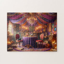 Quebra-cabeça Bohemian Fortune Teller Mystical Tarot Décor