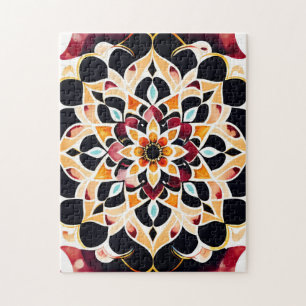 Quebra-cabeça Boho Mandala