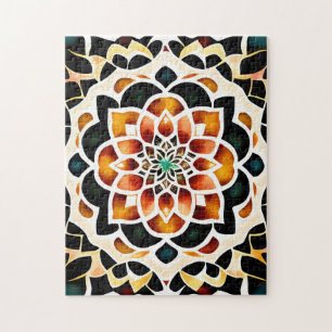 Quebra-cabeça Boho Mandala