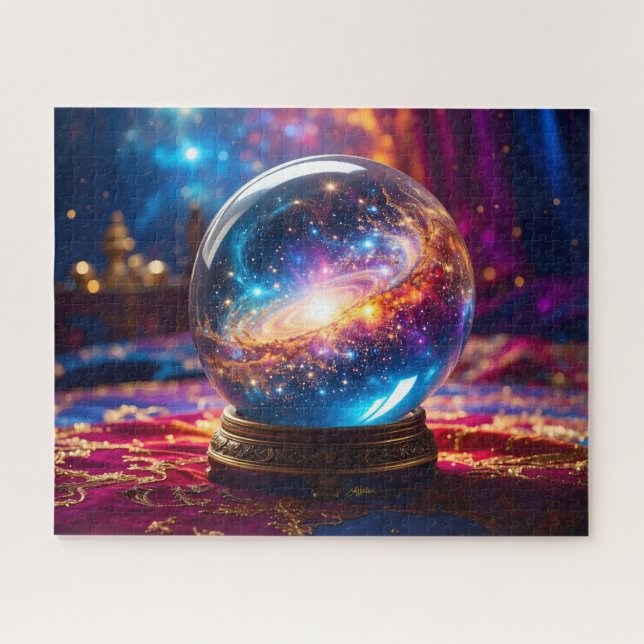 Quebra-cabeça Bola de Cristal - Vejo um Evento Cósmico no Seu Fu (Horizontal)