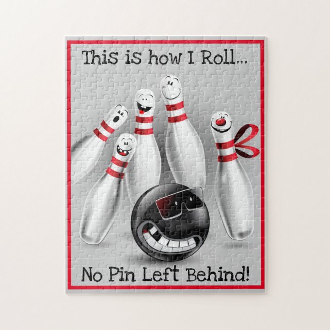 Quebra-cabeça boliche (Vertical)