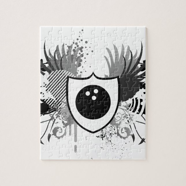 Quebra-cabeça boliche hi-fi (Vertical)