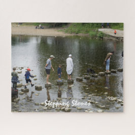 Quebra-cabeça Bolton Abbey Stepping Stones Yorkshire Dales