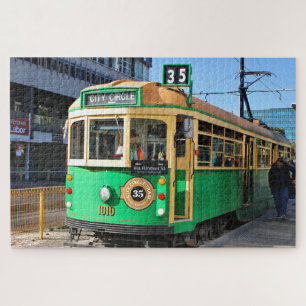 Quebra-cabeça Bonde do círculo da cidade, Melbourne, Vitória, Au