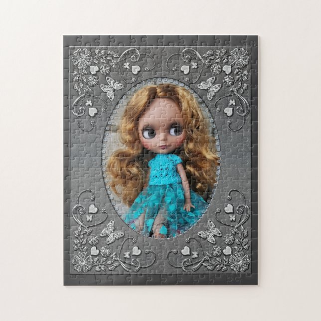 Quebra-cabeça Boneca, foto de boneca, presente, saudação, Blythe (Vertical)
