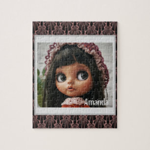 Quebra-cabeça Boneca, foto de boneca, presente, saudação, Blythe