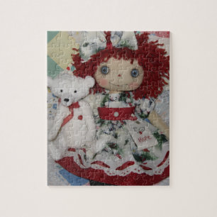 Quebra-cabeça Boneca Raggedy Ann & Urso Polar