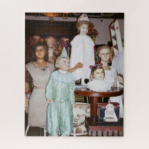 Quebra-cabeça Bonecas Vintage Antiques