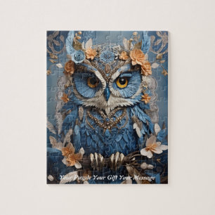 Quebra-cabeça Bonita Boho Owl