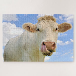 Quebra-cabeça Bonita Fazenda Charolais, Porca-de-Vaca