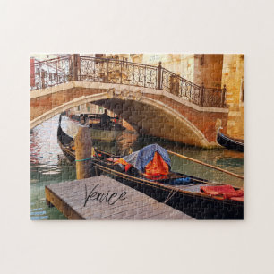 Quebra-cabeça Bonita Venice Itália Canal Viagem