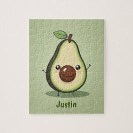 Quebra-cabeça Bonito Avocado Personalizado