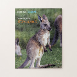 Quebra-cabeça Bonito e fofo joey Kangaroo